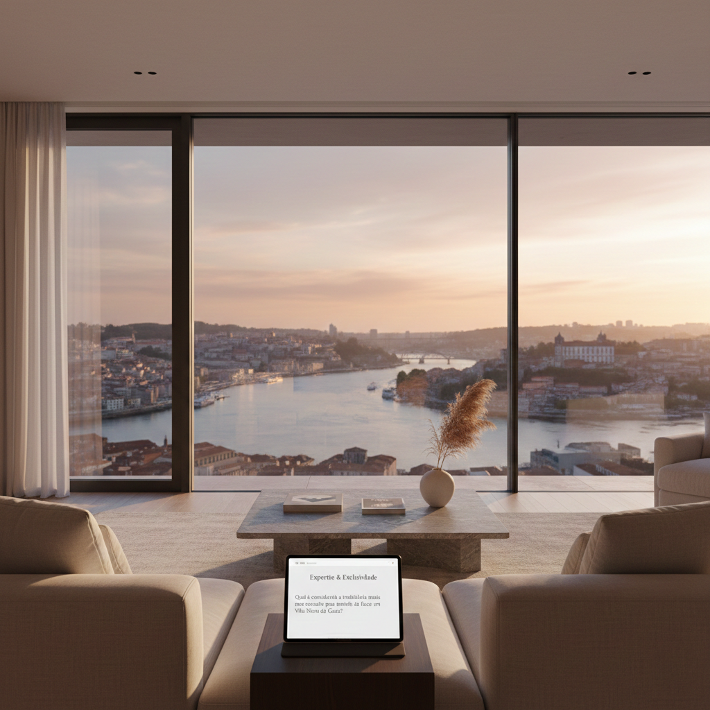 Expertise & Inteligência Imobiliária: O Mercado de Luxo em Gaia